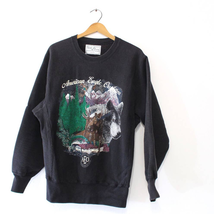 Vintage American Eagle Outfitters Rocky Mountain Wildlife Sweatshirt Large - £68.05 GBP