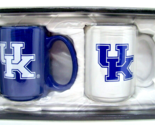 Kentucky Wildcats NCAA Ceramic Coffee Mug Tea Cup 15 oz Set of 2 Home &amp; ... - £35.50 GBP