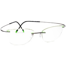 Silhouette Eyeglasses 5490 60 6061 Pulse Ruthenium/Green Rimless 52[]17 140 - £158.00 GBP