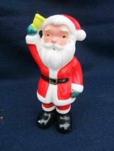 Midcentury Vintage Santa Figure With Bell  Salt Shaker Figurine Japan   - $7.94