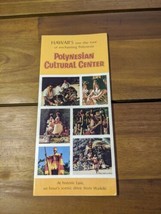Hawaiis One Day Tour Of Enchanting Polynesia Polynesian Cultural Center Brochure - £31.37 GBP