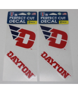DAYTON FLYERS 4&quot;X4&quot; DIE CUT DECAL 2-PACK CAR HOME NEW WINCRAFT Lot of 2 ... - $20.34 CAD