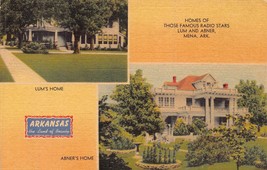 Arkansas-Land Di Beauty-Mena-Little Rock-Van Buren ~ Lotto Di 3 1950s Cartoline - £6.08 GBP