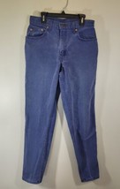 VTG 90s Levis 17550 Pants Juniors Sz 9 Blue Mom Jeans USA MADE Heavy Denim - £17.36 GBP