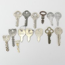 Keys Vintage Lot of 14 Sears GM Indak Yale Master Lock Estate Sale FInd - $9.79