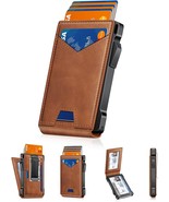 Wallet for Men RFID Wallet with 2 ID Windows &amp; Money Clip, Slim Pop Up C... - $935.06 MXN