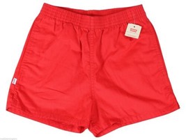 New VTG 80s LEVIS Red SHORT SHORTS 30&quot; Waist Youth Large Adult Small NWT... - £17.80 GBP