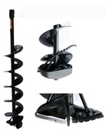 6&quot; x 1M Double Blade Ice Earth Auger Drill Bit w/Sharp Blades  3/4&quot; Fitting - $109.02 CAD