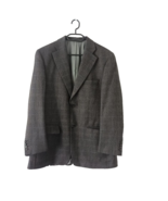 MARIO BARUTTI Blazer Men&#39;s Size EU 52 Tweed Wool Cashmere Notch Lapel Plaid - £62.24 GBP
