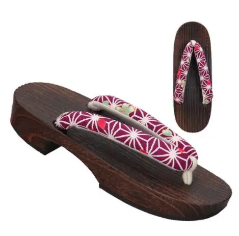 New Traditional Japanese Geta Clogs Summer Sandals Women Flip Flops for Female P - £47.70 GBP