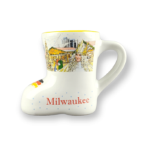 Christmas German Market Boot Mug Cup Christkindlmarket Milwaukee 2019 So... - £8.90 GBP