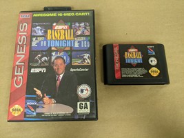 ESPN Baseball Tonight Sega Genesis Cartridge and Case - $5.95