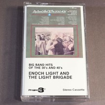 Big Band Hits of the 30&#39;s &amp; 40&#39;s by Enoch Light Brigade Cassette Tape, P... - £6.84 GBP