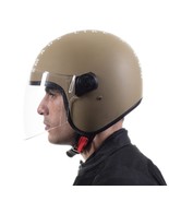 Royal Enfield Open Face MLG Helmet with Clear Visor