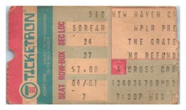 Grateful Dead Concert Ticket Stub Peut 10 1978 Neuf Haven Connecticut - £89.95 GBP
