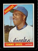 Vintage 1966 Topps Baseball Trading Card #75 Tommy Davis La Dodgers Outfield - £6.71 GBP