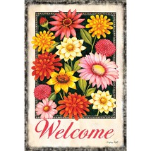Toland Home Garden 1010054 Off-White Welcome Bouquet Spring Flag, Large-House-28 - £28.84 GBP