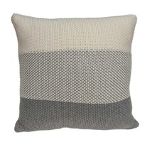 20" X 7" X 20" Transitional Tan Cotton Pillow Cover With Poly Insert - $131.99