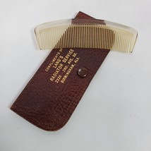 Vintage Langs Radiator Service Advertising Pocket Comb In Slip FOR COLLE... - £10.33 GBP