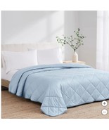 Pem-America Blanket Blue Cooling Queen Reversible Diamond Quilted 400 GSM - €64,42 EUR