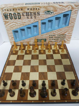 RARE Vintage Staunton Model Wood Chess Set by Cardinal Games COMPLETE in Box - £55.35 GBP