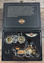 Harley Davidson Hallmark Keepsake 100th Anniversary Edition Set of 2 Ornaments - $24.74
