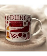 Starbucks Indiana Been There Series Across the Globe 14 oz Coffee Mug Cu... - €26,04 EUR