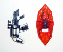 Amazing Spider-Man Spider-Woman Gun &amp; Shield Vintage Figure Accessory Pa... - $3.21