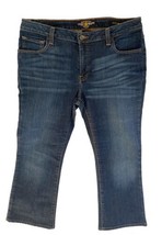 Lucky Brand Ginger Boot Dark Wash Jeans Size 16W Regular - £24.84 GBP