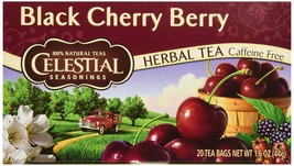 Celestial Seasonings Black Cherry Berry Tea, 20 ct - £8.16 GBP