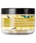 Hempz Age Defying Vanilla Herbal Sugar Scrub 7.3oz - £24.16 GBP