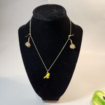 Red Heart Necklace and Earrings Set - $5.00
