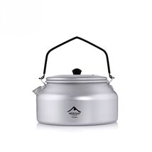 Widesea 1L Ultralight Camping Kettle | Pure Aluminum Portable Outdoor Te... - $25.99