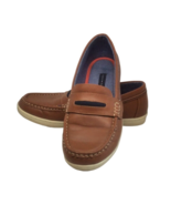 Tommy Hilfiger Slip On Brown Dwayne Moc Cognac Peacoat Size US 6 EUR 38 ... - $15.00