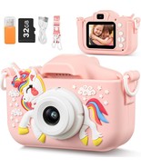 Kids Camera Toys for Ages 2 7 Girls 3 4 5 6 7 8 9 Year Old Girl Birthday... - £44.78 GBP