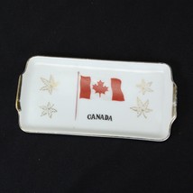 Canada Trinket Dish 3.1&quot; x 6.1&quot; x .3&quot; or 79mm x 155mm x 9mm Souvenir Gol... - £12.19 GBP