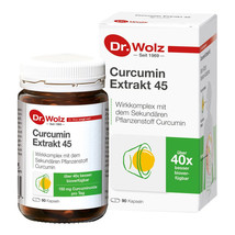 Dr. Wolz Curcumin Extract 45 Capsules 90 Pieces - £83.38 GBP