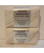 2x Bath &amp; Body Works Clear Horizon Shea Butter Cleansing Bar 5 oz Body S... - £14.90 GBP