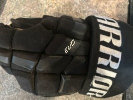 WARRIOR QR3 Hockey Glove 15&quot; 38 cm BLACK Color LEFT HAND ON - £12.68 GBP