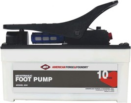 AFF Air/Hydraulic Foot Pedal Pump with Aluminum Reservoir, 10 Ton Capaci... - £427.32 GBP