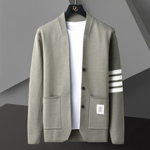 Fashion Cardigan Long Sleeve Sweater Men&#39;s Knitwear - £23.10 GBP+