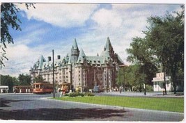 Ontario Postcard Ottawa Chateau Laurier Confederation Square - £2.36 GBP