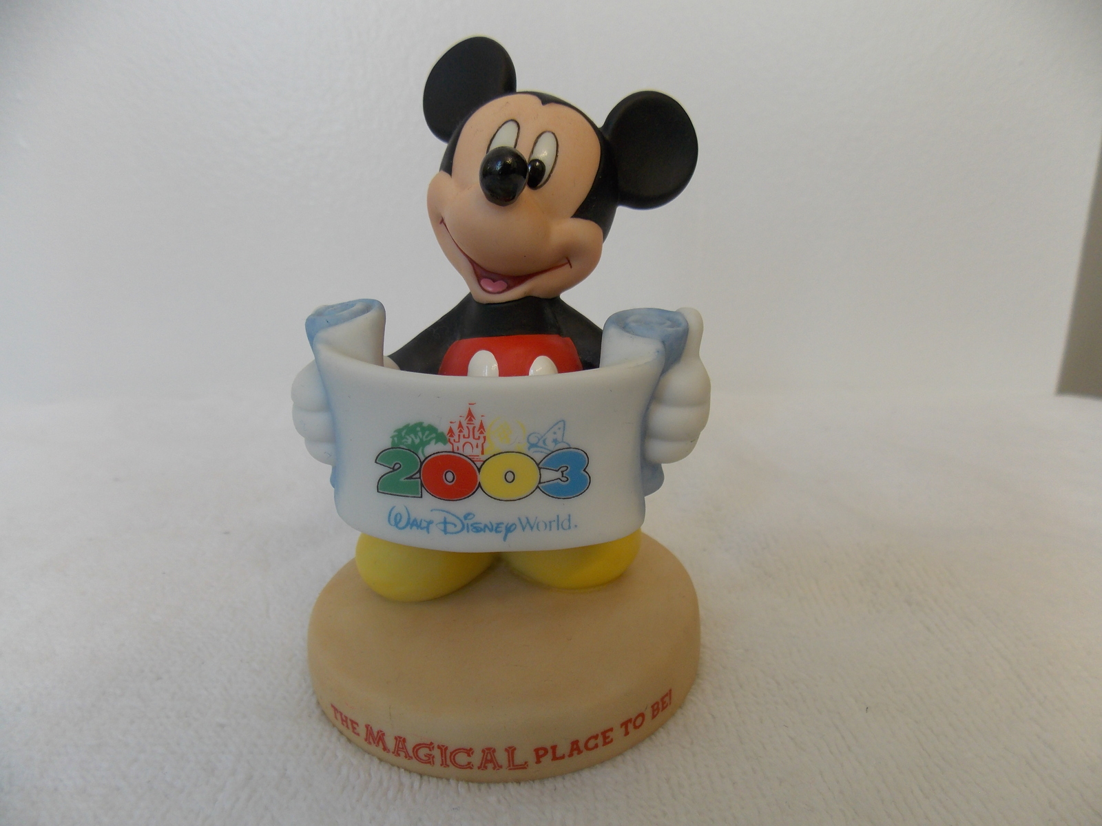 2003 Walt Disney World Mickey Mouse Figurine  - $25.00