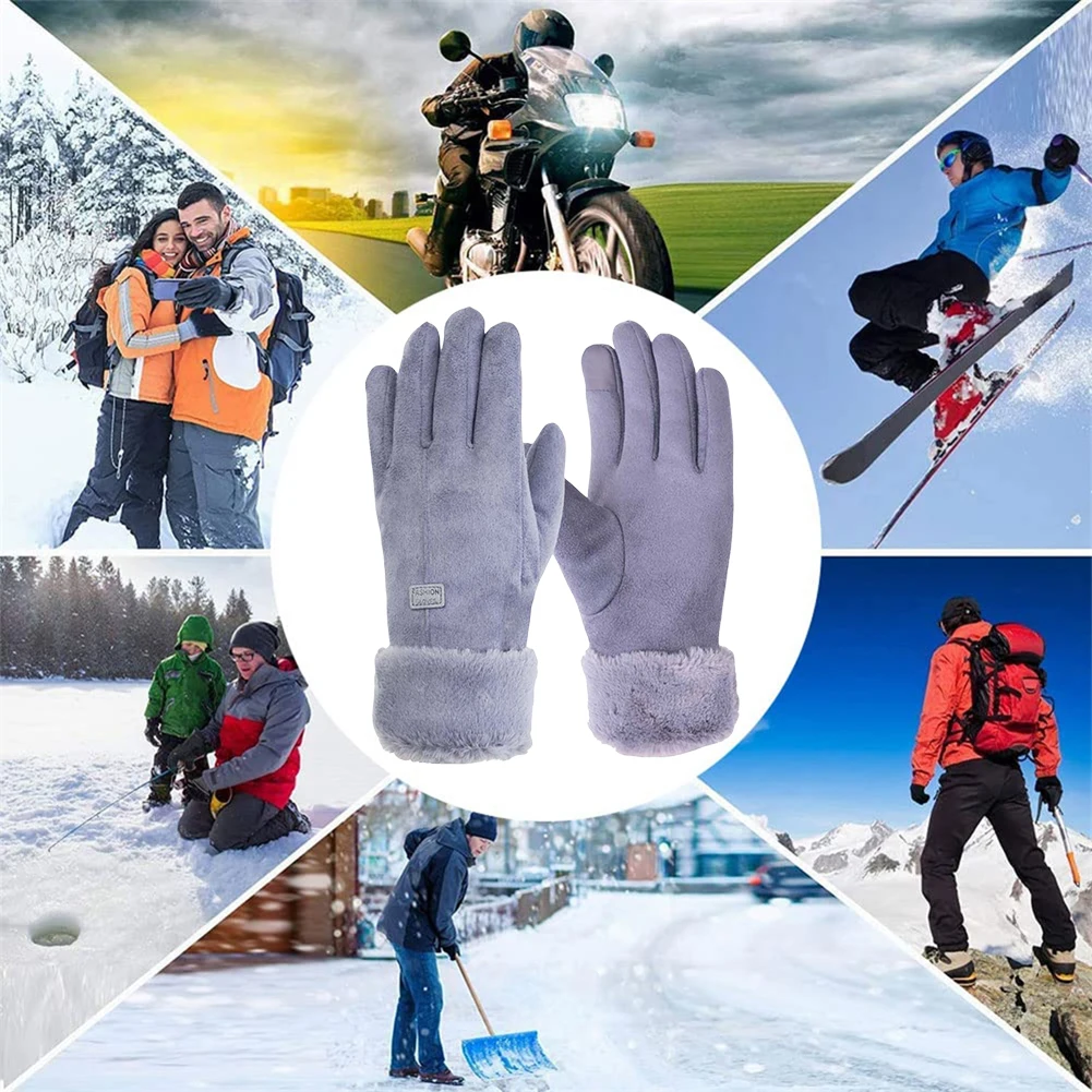 Winter Thermal Cycling Gloves 3 Gear Adjustment Heating Thermal Gloves 10000mAh - £19.07 GBP