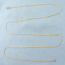 24 Inch Virola Heart Link Chain Necklace in 14k Yellow Gold - $322.00