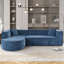 Modern Sectional Sofa with Chenille Fabric | Modular &amp; Customizable - $817.99