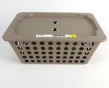 IKEA Rundbal Storage Basket W/ Lid Stackable Tan 11x7.5x5&quot; New  - $18.79