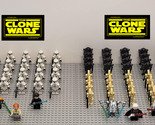 66pcs Star Wars New Battle Set Phase 1 Clone Troopers Droids Army Minifigure Toy - $43.31