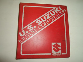 1987 Suzuki LS650 Service Manuel Avec / Supp Classeur 2 Vol Set Vitrail Usine - £47.15 GBP