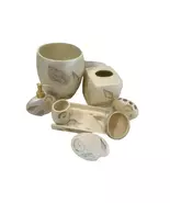 CROSCILL Beachcomber Seashells Chapel Hill 8pc Bath Accessory Set - $175.00